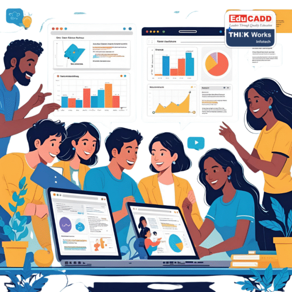 Classroom training for IT courses at EduCADD